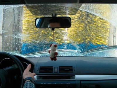 El ciclo del agua en un auto lavado de coches