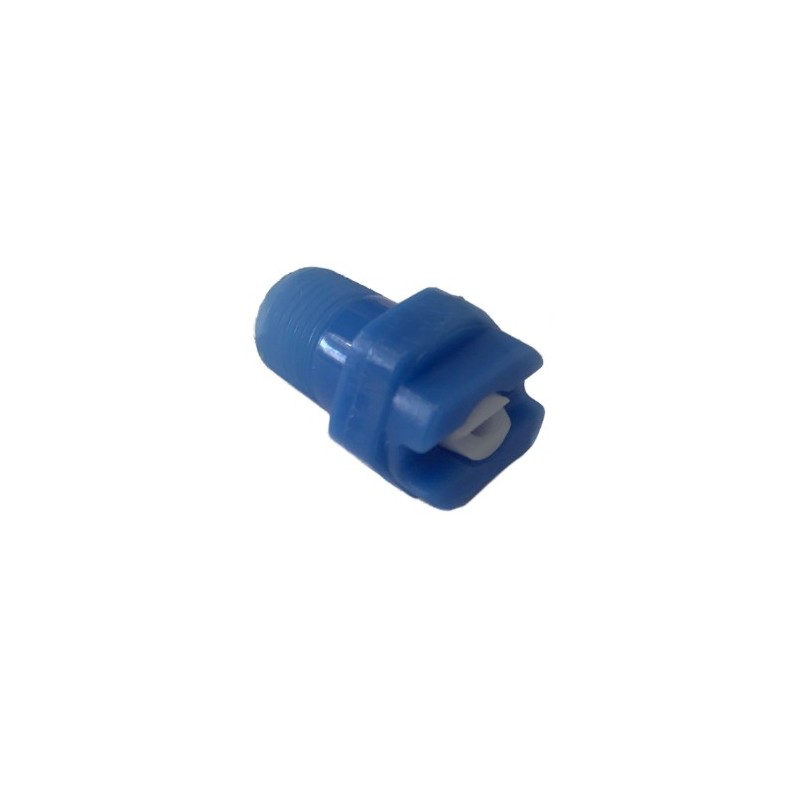 Boquilla pvdf 1/4” 3 bar 19,6 l/min 90º (puentes)