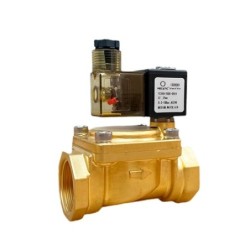 Electroválvula latón 1/2" 24 v ac mecatic