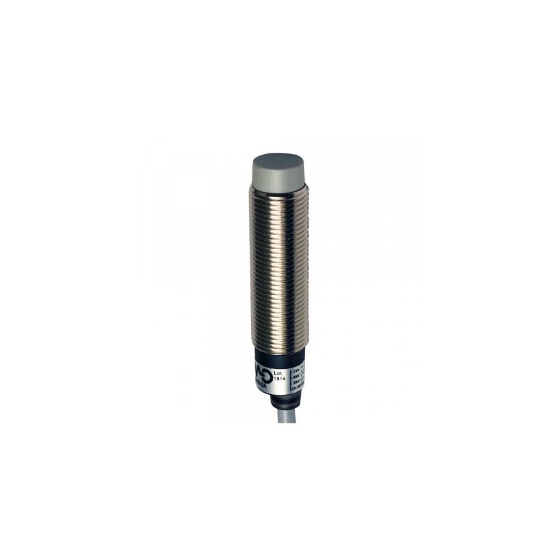 Inductivo 2/d12 detección 4 mm cable 2 m no enrasable