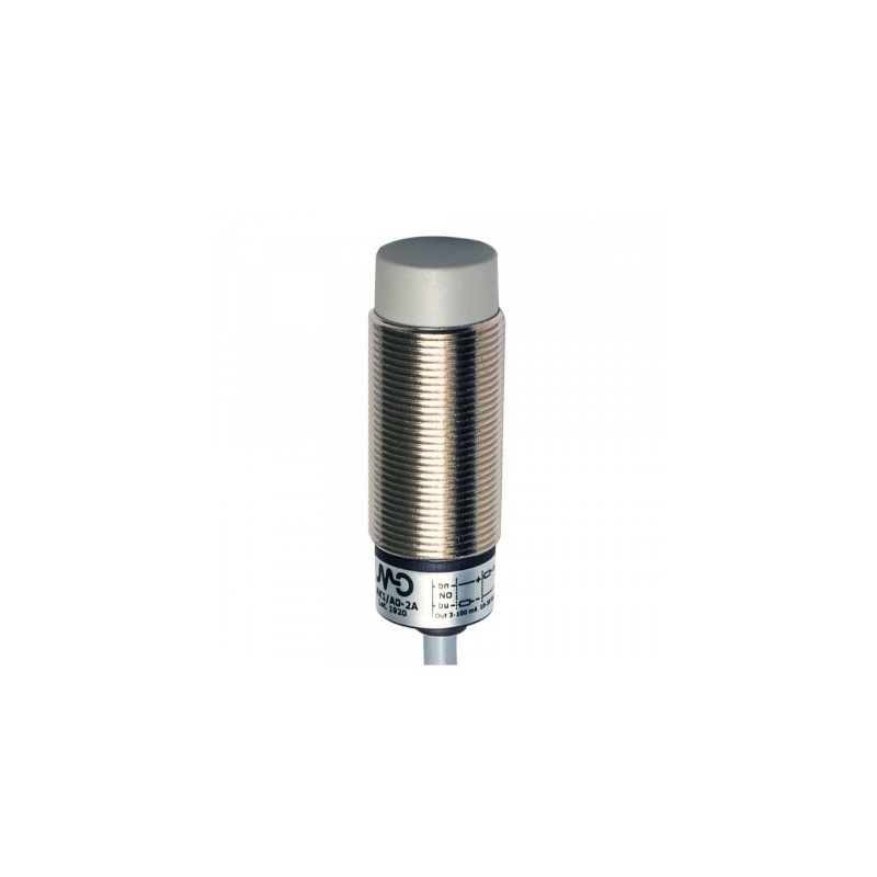 Inductivo 3/d18 detección 8 mm cable 5 m no enrasable