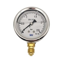 Manómetro presión 1/4” 0-2,5 bar radial