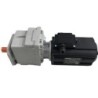 Motor reductor lava ruedas 0,18 kw 10,36:1 + brida central