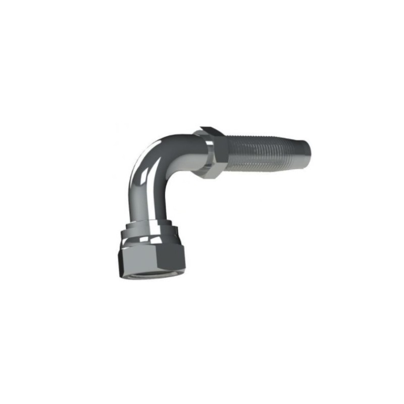 Codo 90º 1/4” manguera 1/4” recuperable