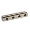Colector distribuidor nickelado 4x1/2” + 2x3/4”