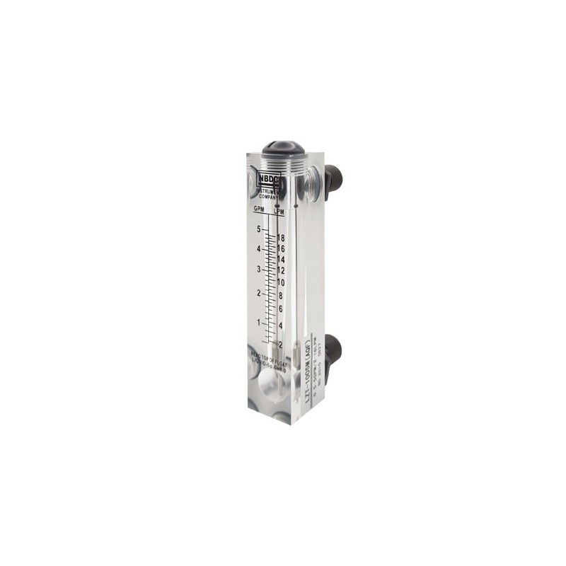 Caudalímetro 1/2" 1000 l/h 17x3 cm