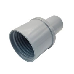 Racor giratorio gris ø 50 mm mang. ø 38 mm chupador