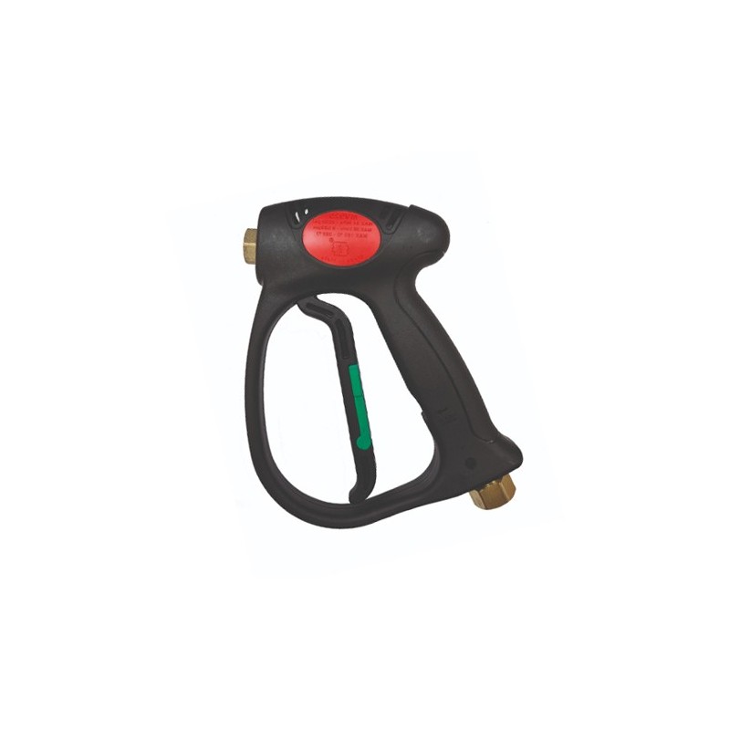 Pistola mv925 perdente baja presión + sw 30 l/min 310 bar-gatillo verde