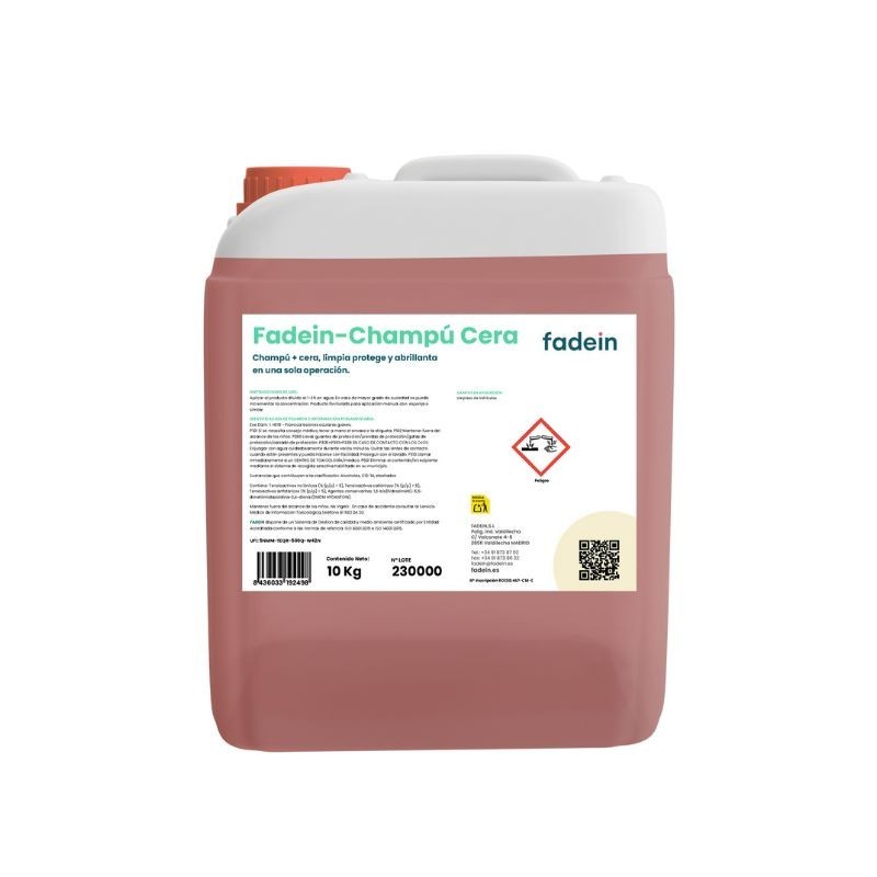 FADEIN-CHAMPÚ CERA