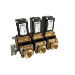 Conjunto 3 electroválvulas bürkert 0287 1/2 24 v ac