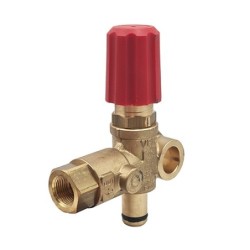 Válvula bypass vrfe2 250  bar 30 l 3/8" h - 3/8" m para bomba udor