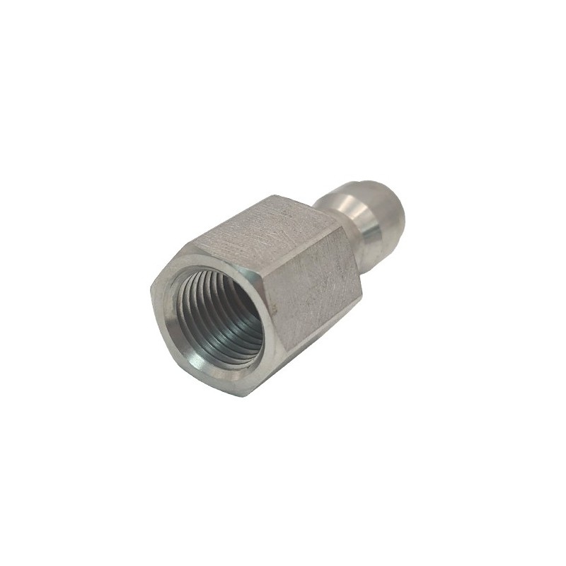 Enchufe conexión rápida inox g 1/4" f nw6
