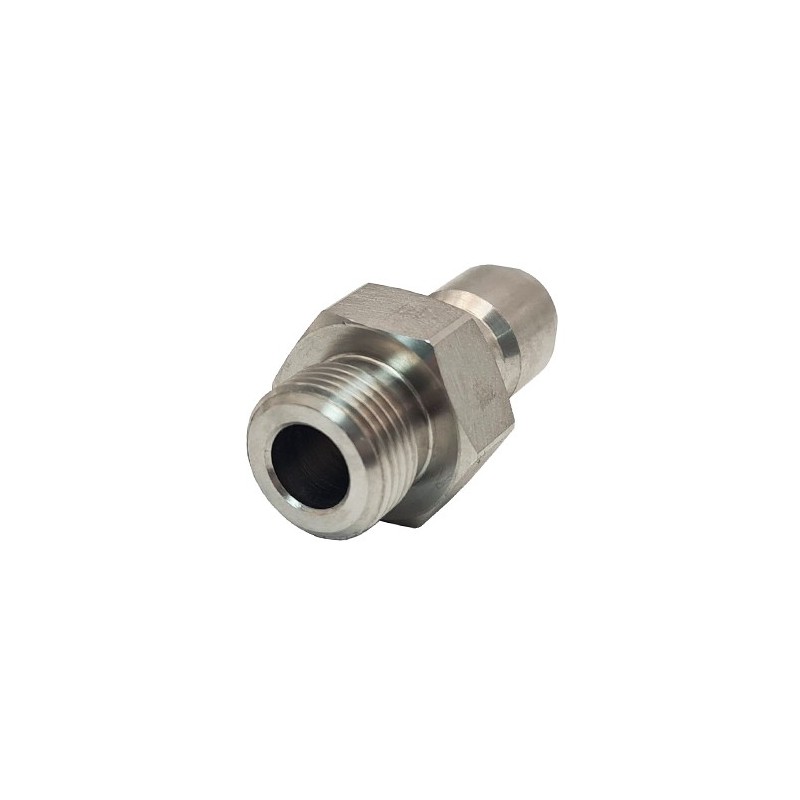 Enchufe conexión rápida inox g 3/8" m nw6