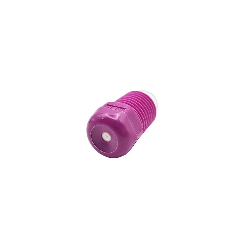 Boquilla para perfumador con pulverización cono hueco extrafina (violeta)