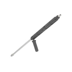 Lanza empuñadura rectangular s6 tubo inox 1200 mm