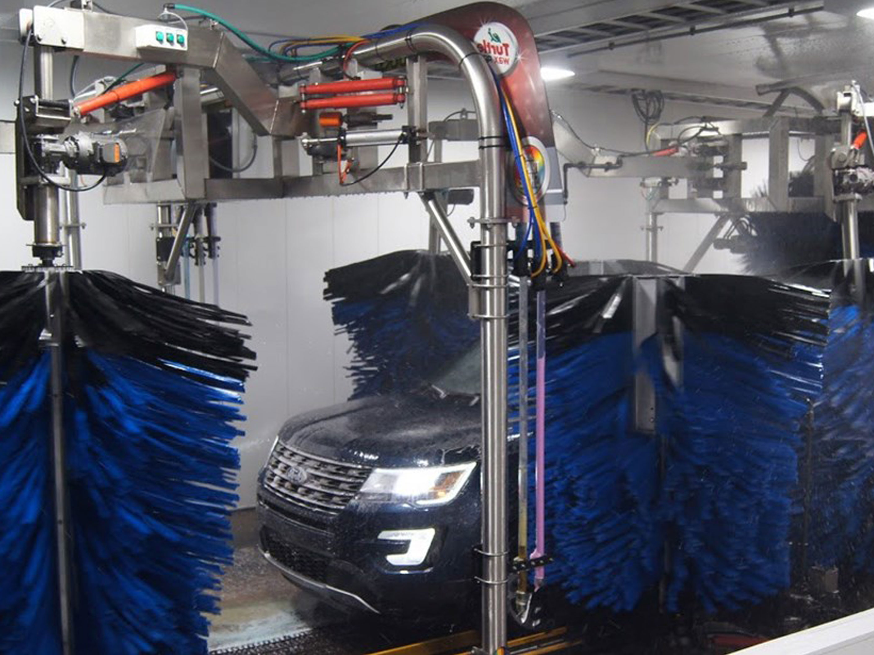maquinaria de lavado de coches